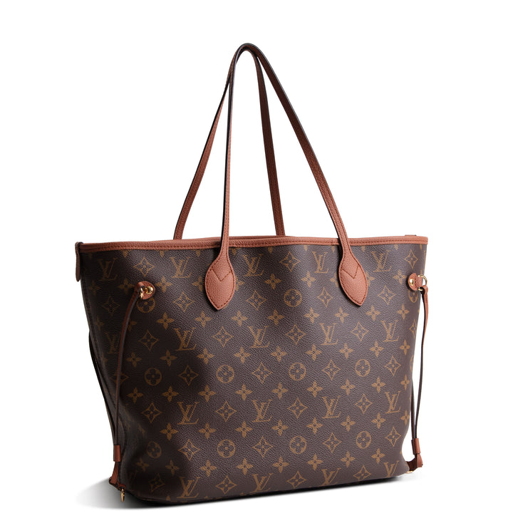 LOUIS VUITTON Monogram Neverfull Inside Out MM - Brown