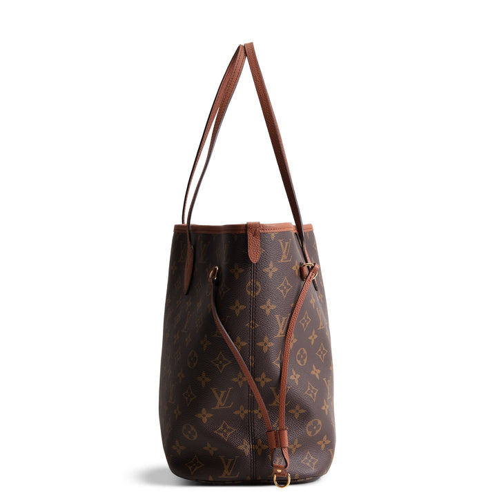 LOUIS VUITTON Monogram Neverfull Inside Out MM - Brown