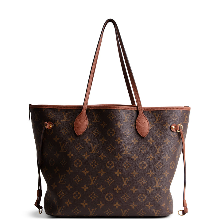 LOUIS VUITTON Monogram Neverfull Inside Out MM - Brown