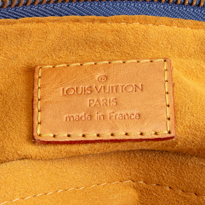 LOUIS VUITTON Monogram Denim Baggy GM - Blue