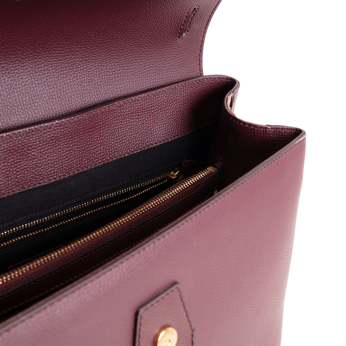 BURBERRY Housecheck Leather Camberley Shoulder Bag