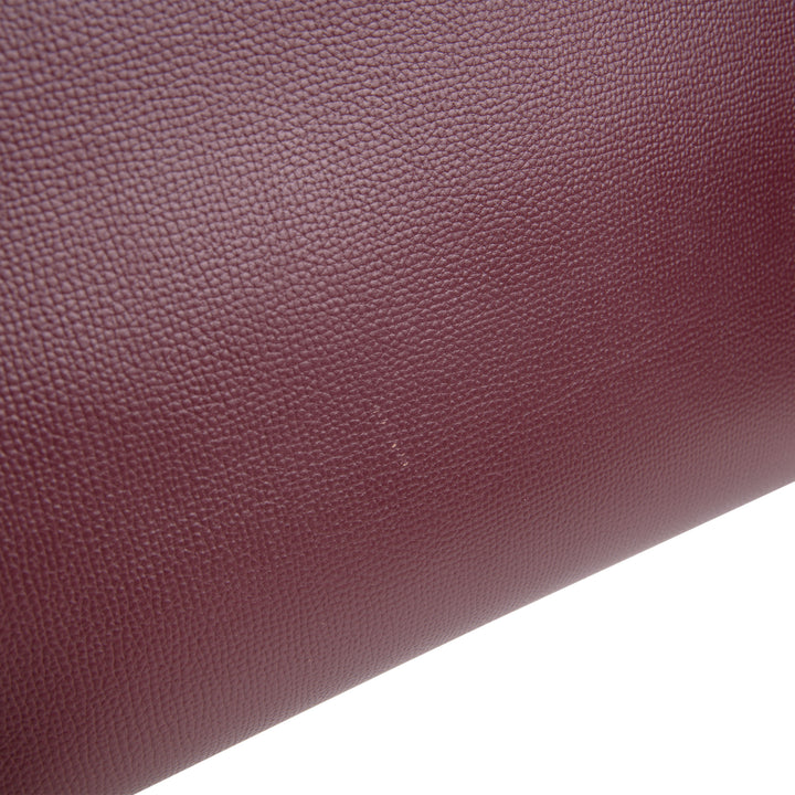 BURBERRY Housecheck Leather Camberley Shoulder Bag