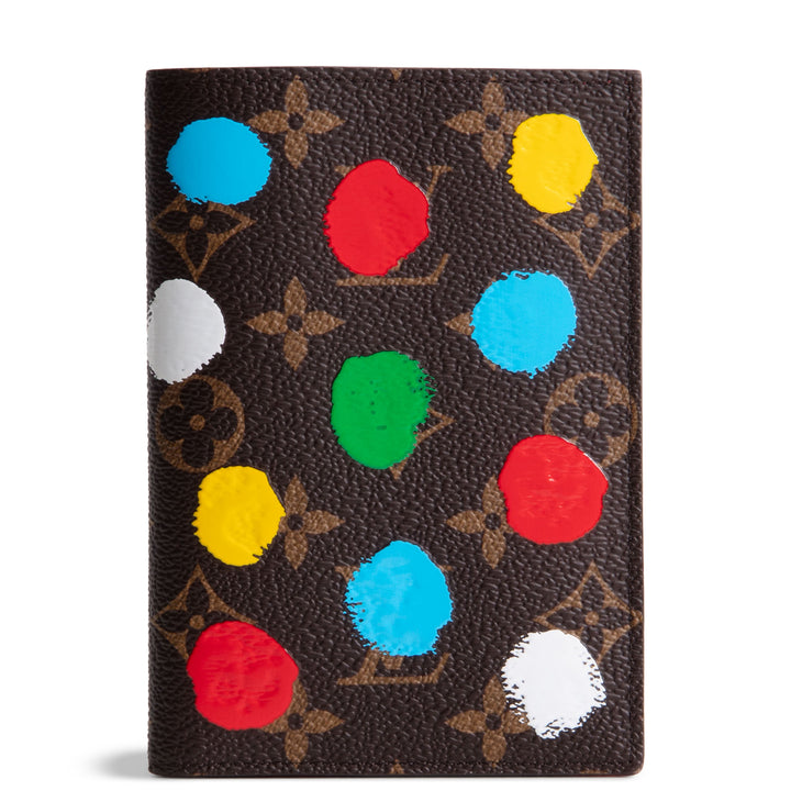 LOUIS VUITTON x YK Infinity Dots Monogram Passport Cover