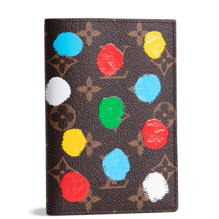 LOUIS VUITTON x YK Infinity Dots Monogram Passport Cover