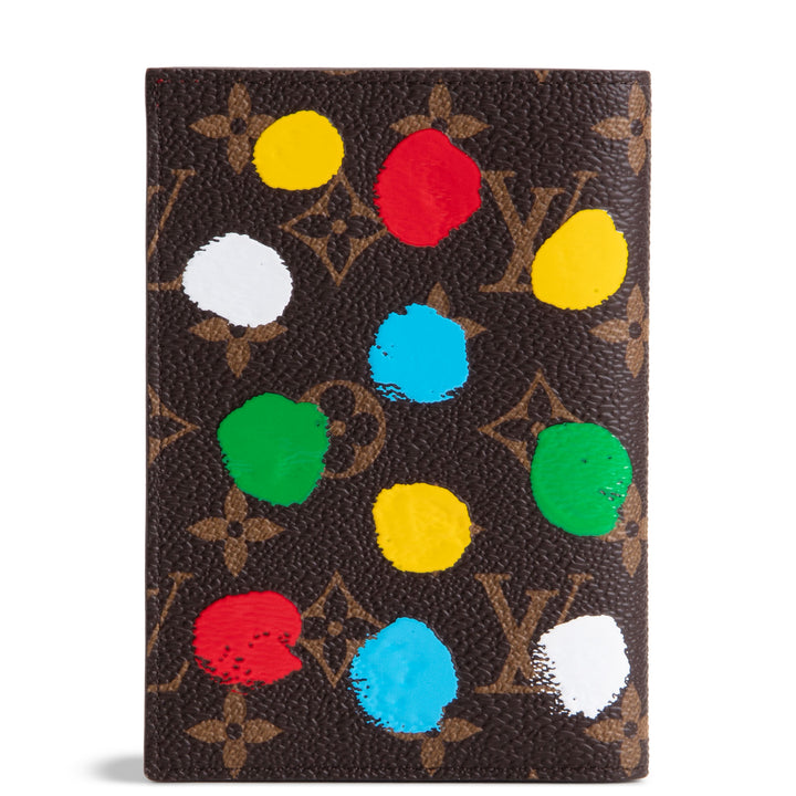 LOUIS VUITTON x YK Infinity Dots Monogram Passport Cover