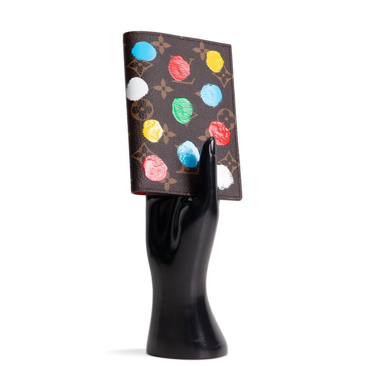 LOUIS VUITTON x YK Infinity Dots Monogram Passport Cover