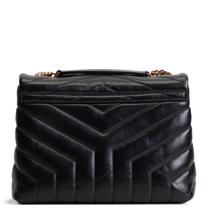 SAINT LAURENT Small Loulou Shoulder Bag - Black