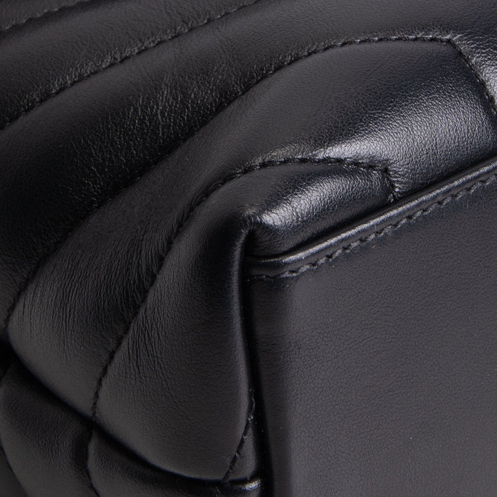 SAINT LAURENT Small Loulou Shoulder Bag - Black