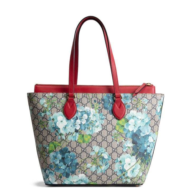 GUCCI GG Supreme Bloom Zip Tote