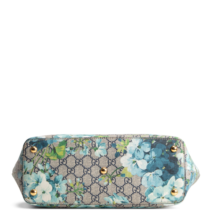 GUCCI GG Supreme Bloom Zip Tote