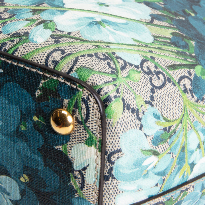 GUCCI GG Supreme Bloom Zip Tote