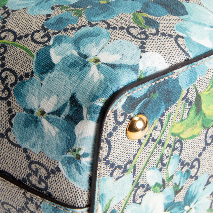 GUCCI GG Supreme Bloom Zip Tote