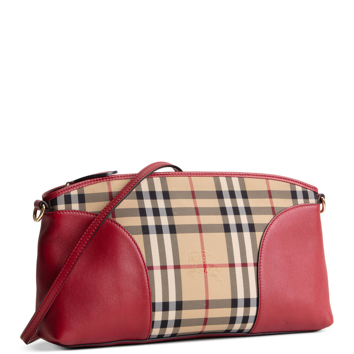 BURBERRY Horseferry Check Crossbody Bag