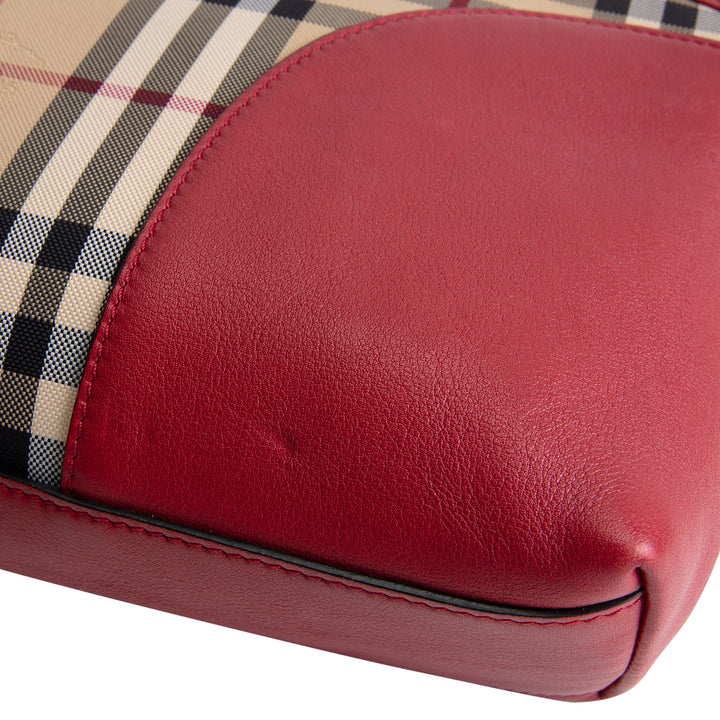 BURBERRY Horseferry Check Crossbody Bag