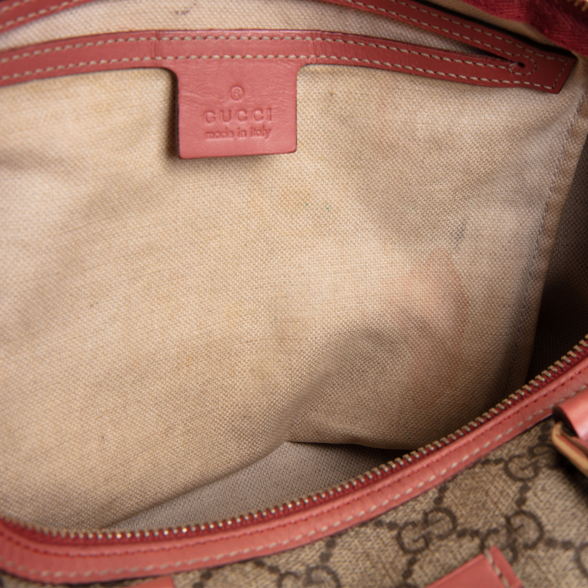 GUCCI GG Supreme Joy Boston Bag OUTLET FINAL SALE