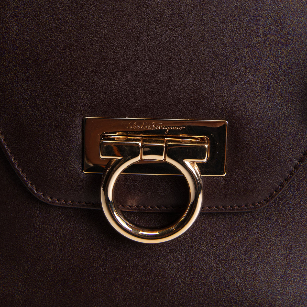 SALVATORE FERRAGAMO Gancio Shoulder Bag