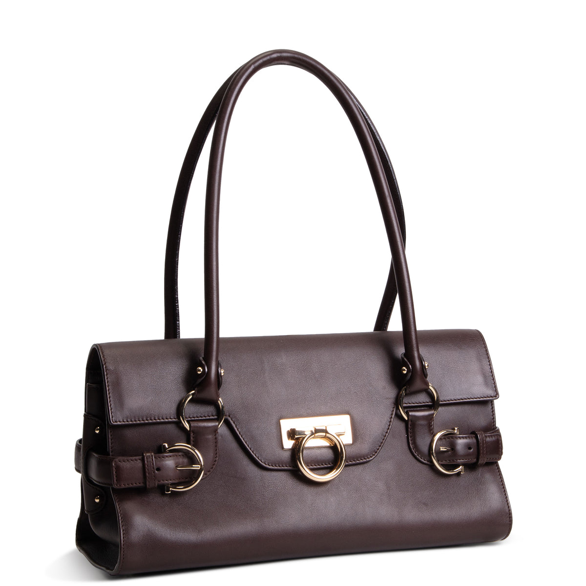 SALVATORE FERRAGAMO Gancio Shoulder Bag