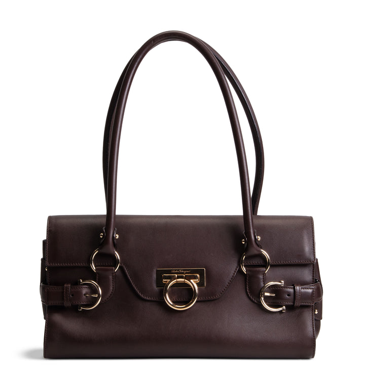 SALVATORE FERRAGAMO Gancio Shoulder Bag