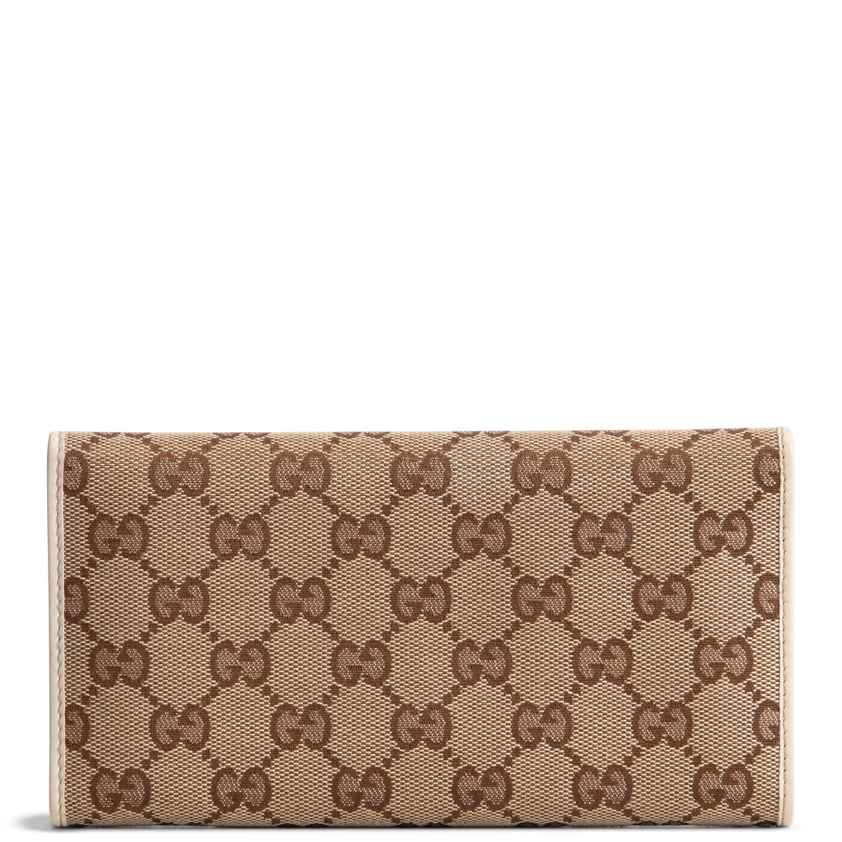 GUCCI Britt GG Canvas Continental Wallet