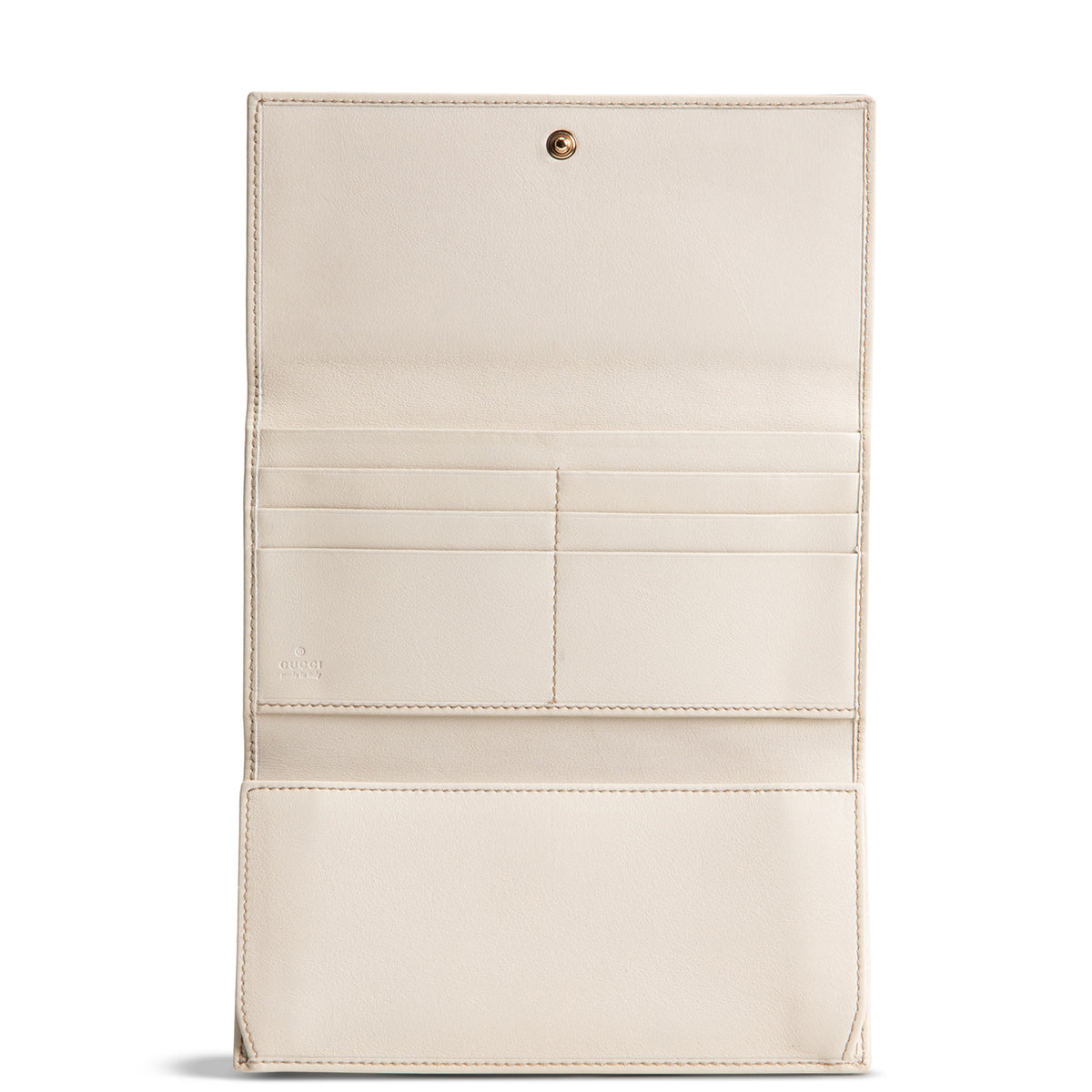 GUCCI Britt GG Canvas Continental Wallet