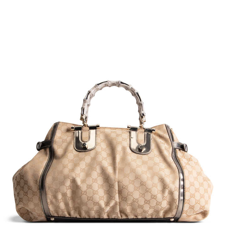 GUCCI GG Canvas Bamboo