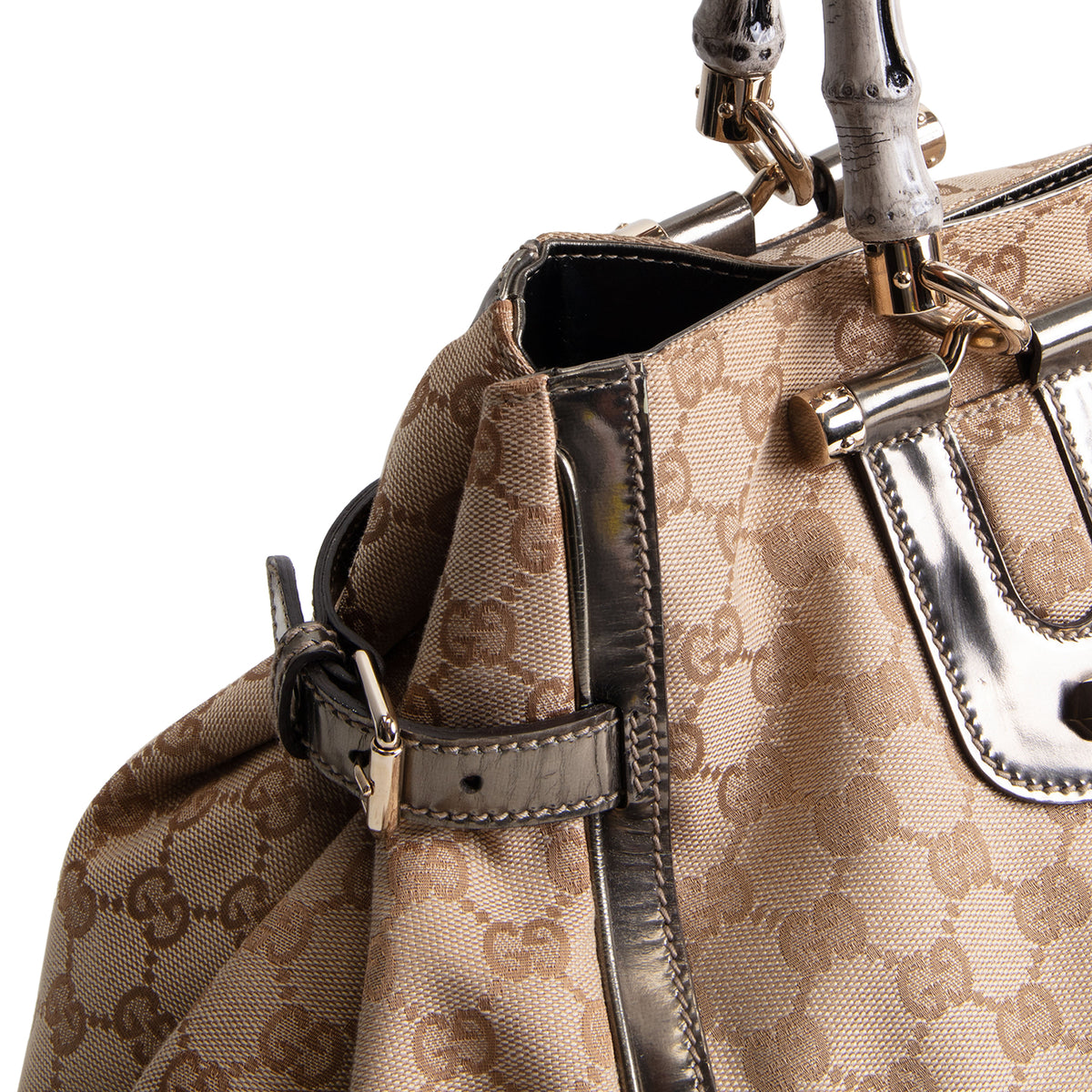 GUCCI GG Canvas Bamboo