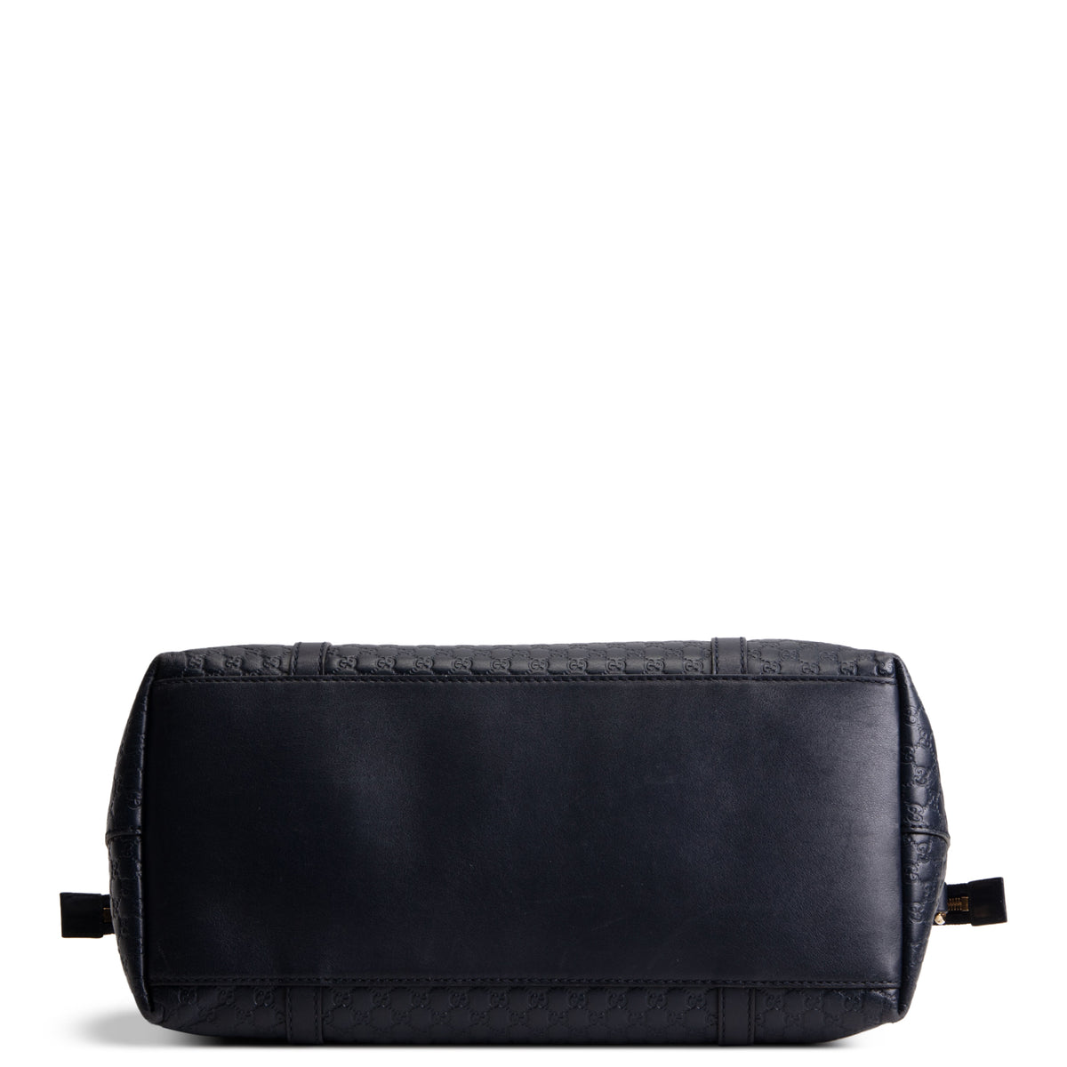 GUCCI Guccissima Dome Satchel - Navy