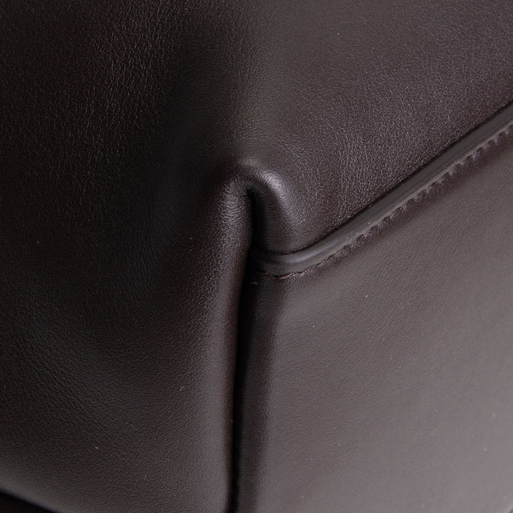 BOTTEGA VENETA Andiamo Bucket Bag - Chocolate Brown