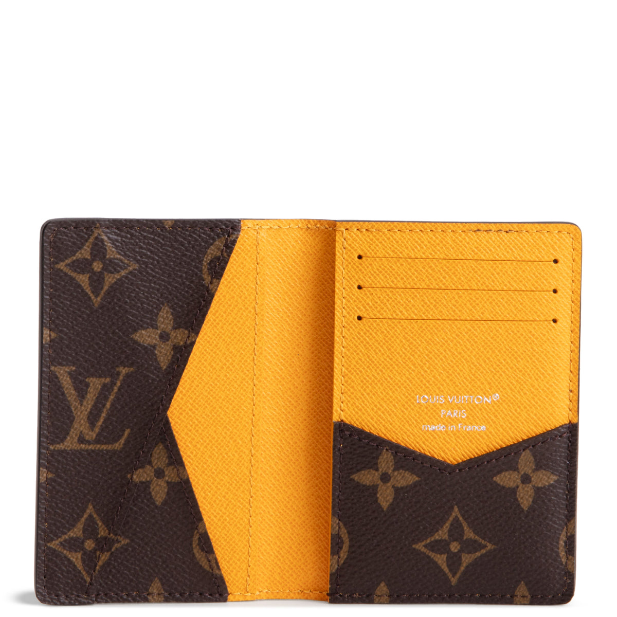 LOUIS VUITTON Monogram Pocket Organizer - Yellow