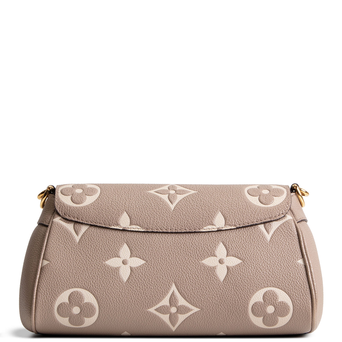 LOUIS VUITTON Bicolor Empreinte Favorite Shoulder Bag - Tourterelle Gray/Cream