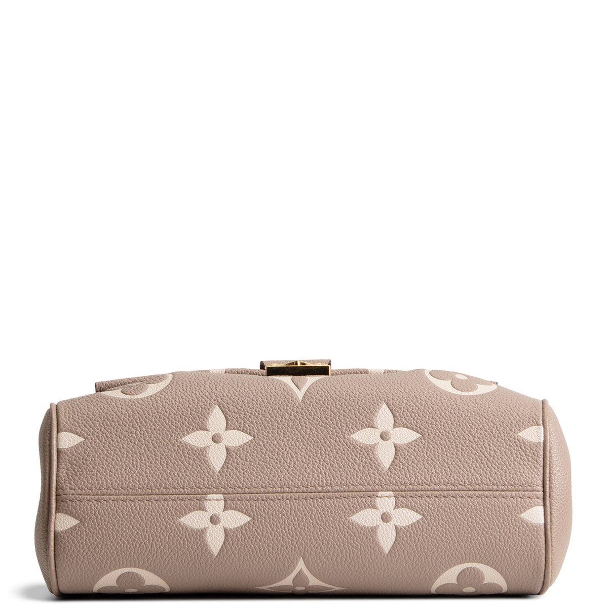 LOUIS VUITTON Bicolor Empreinte Favorite Shoulder Bag - Tourterelle Gray/Cream