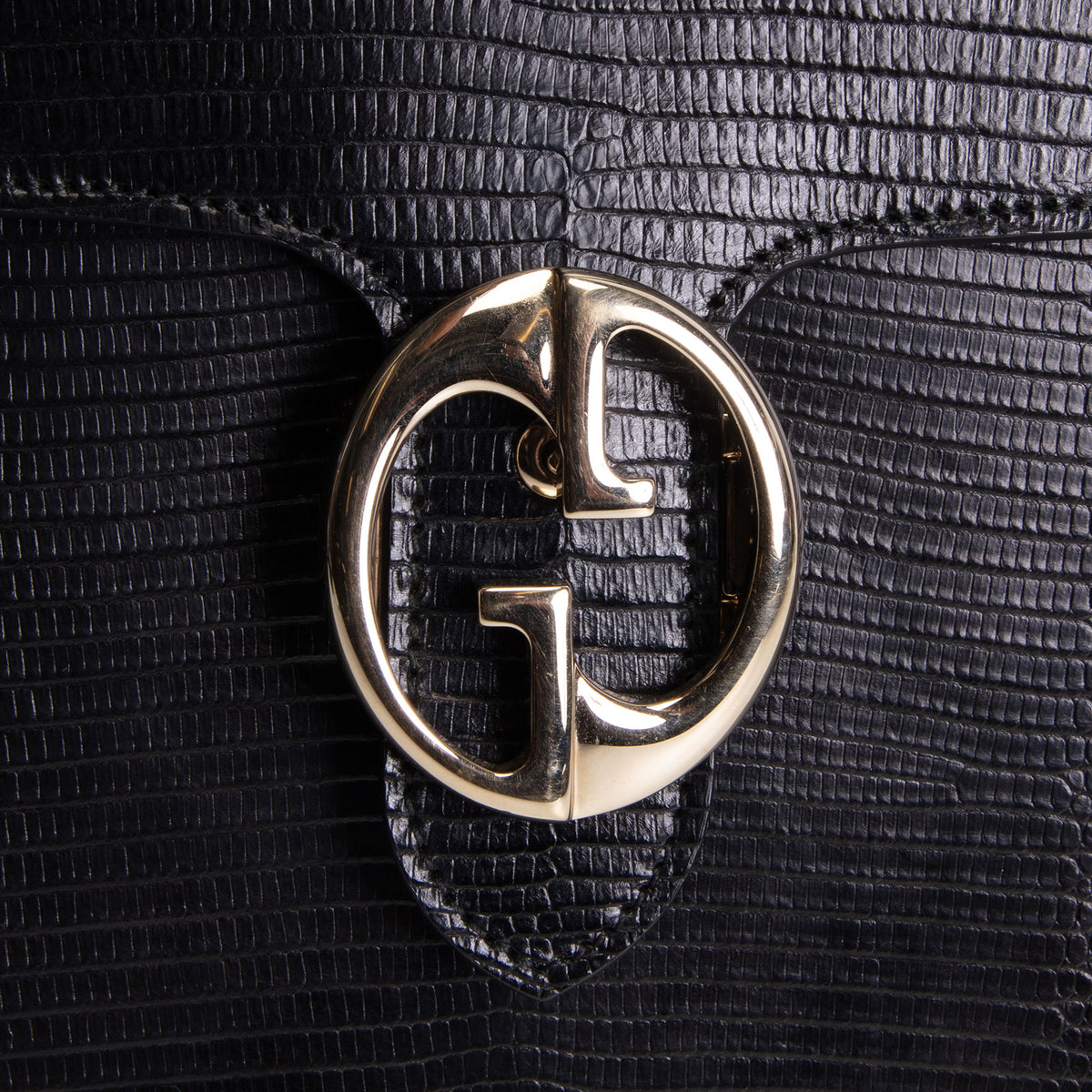 GUCCI Lizard 1973 Top Handle
