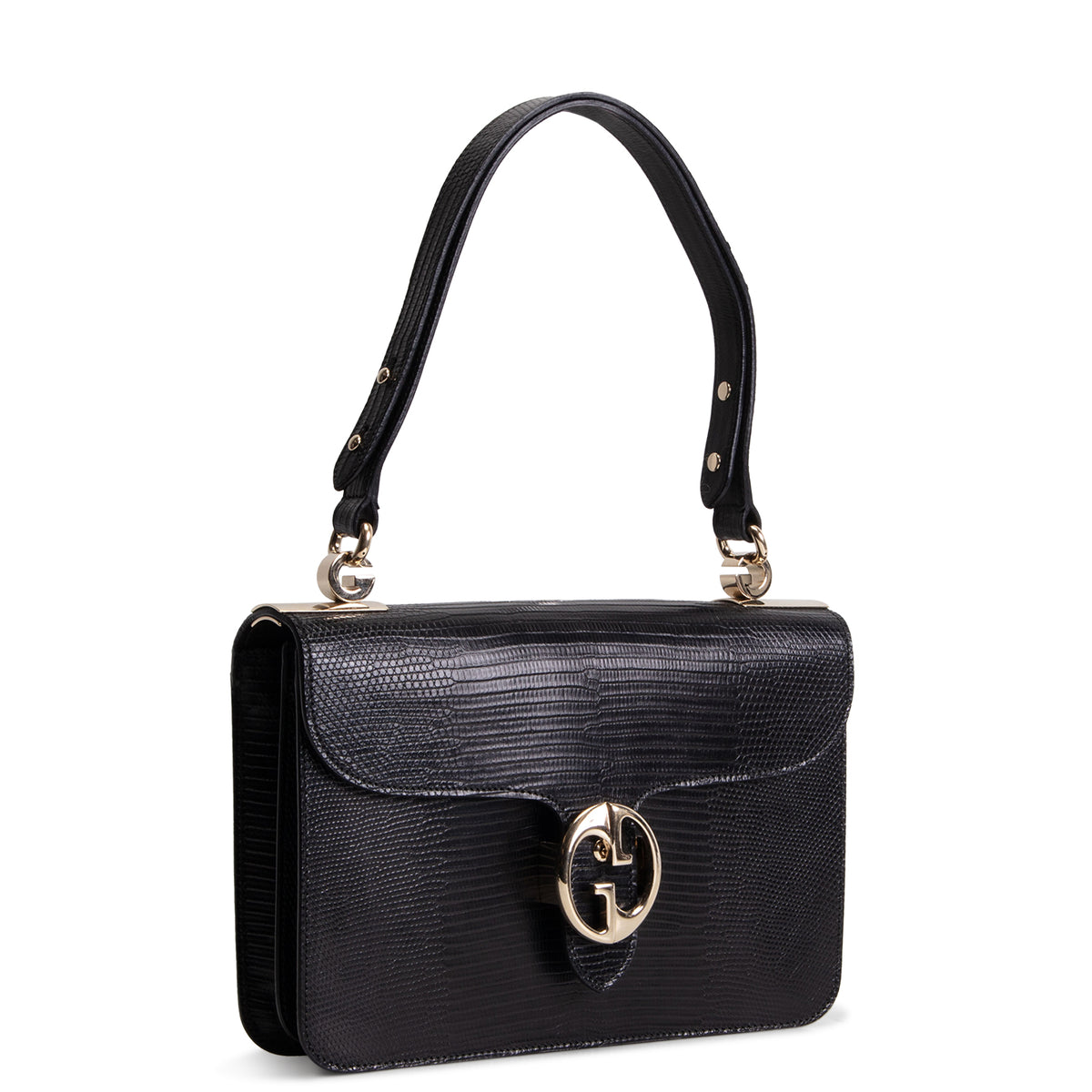 GUCCI Lizard 1973 Top Handle