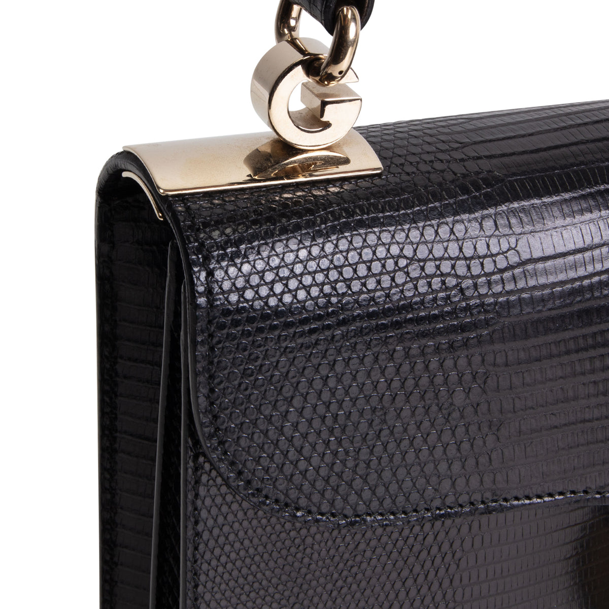 GUCCI Lizard 1973 Top Handle