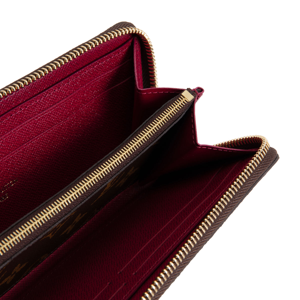 LOUIS VUITTON Monogram Clemence Wallet - Fuchsia