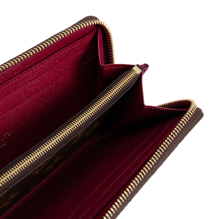 LOUIS VUITTON Monogram Clemence Wallet - Fuchsia