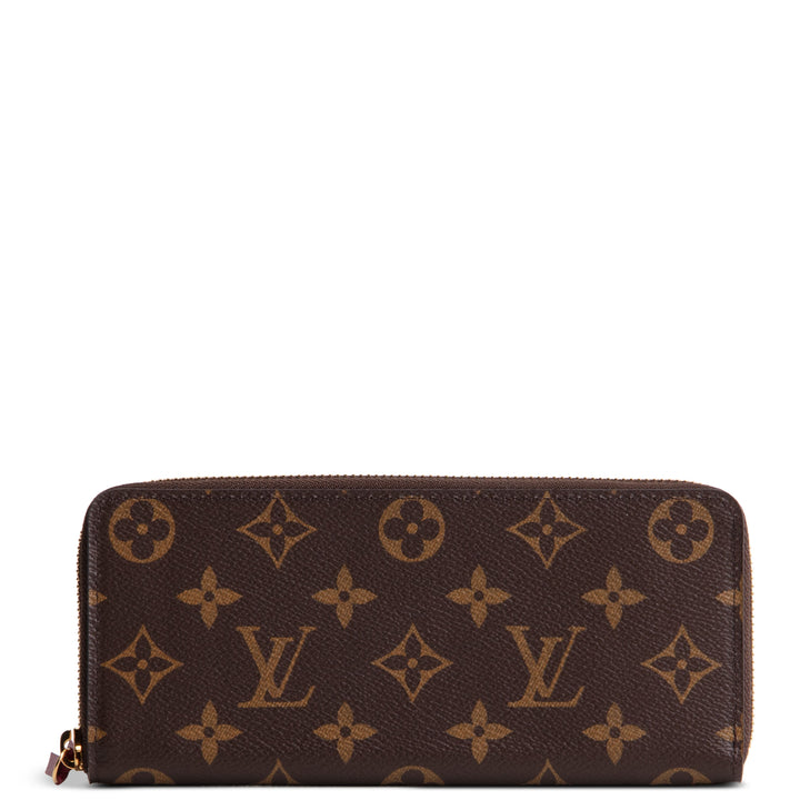 LOUIS VUITTON Monogram Clemence Wallet - Fuchsia