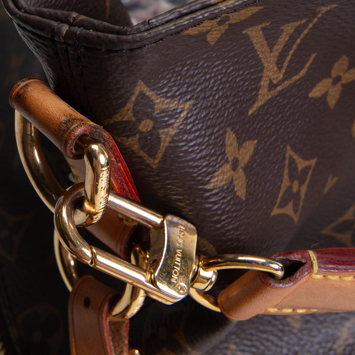 LOUIS VUITTON Monogram Melie Hobo