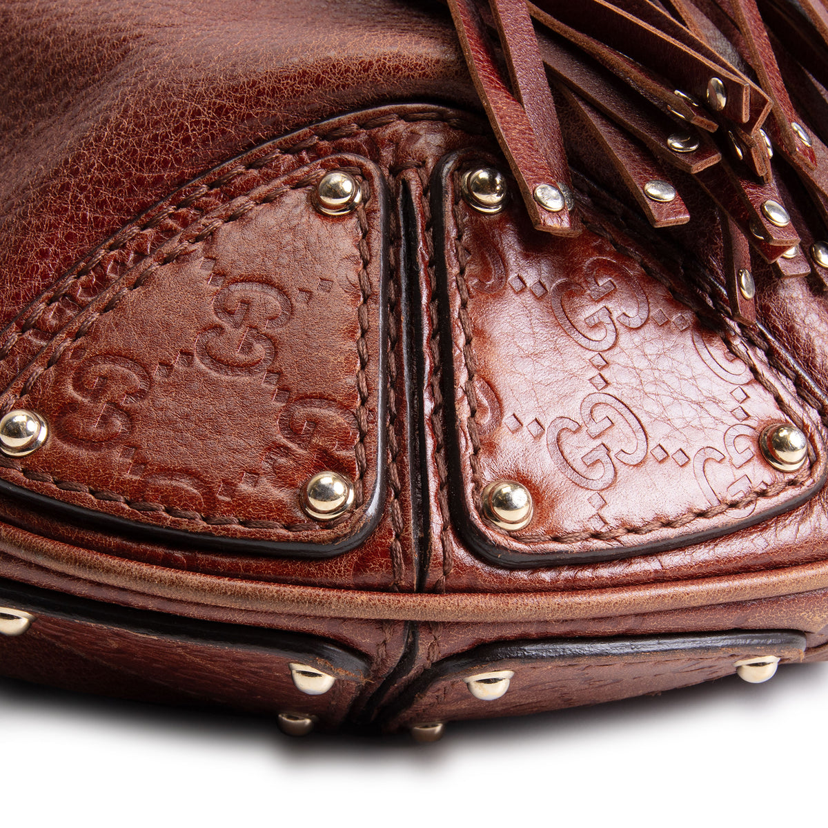 GUCCI Leather Indy Hobo Large OUTLET FINAL SALE