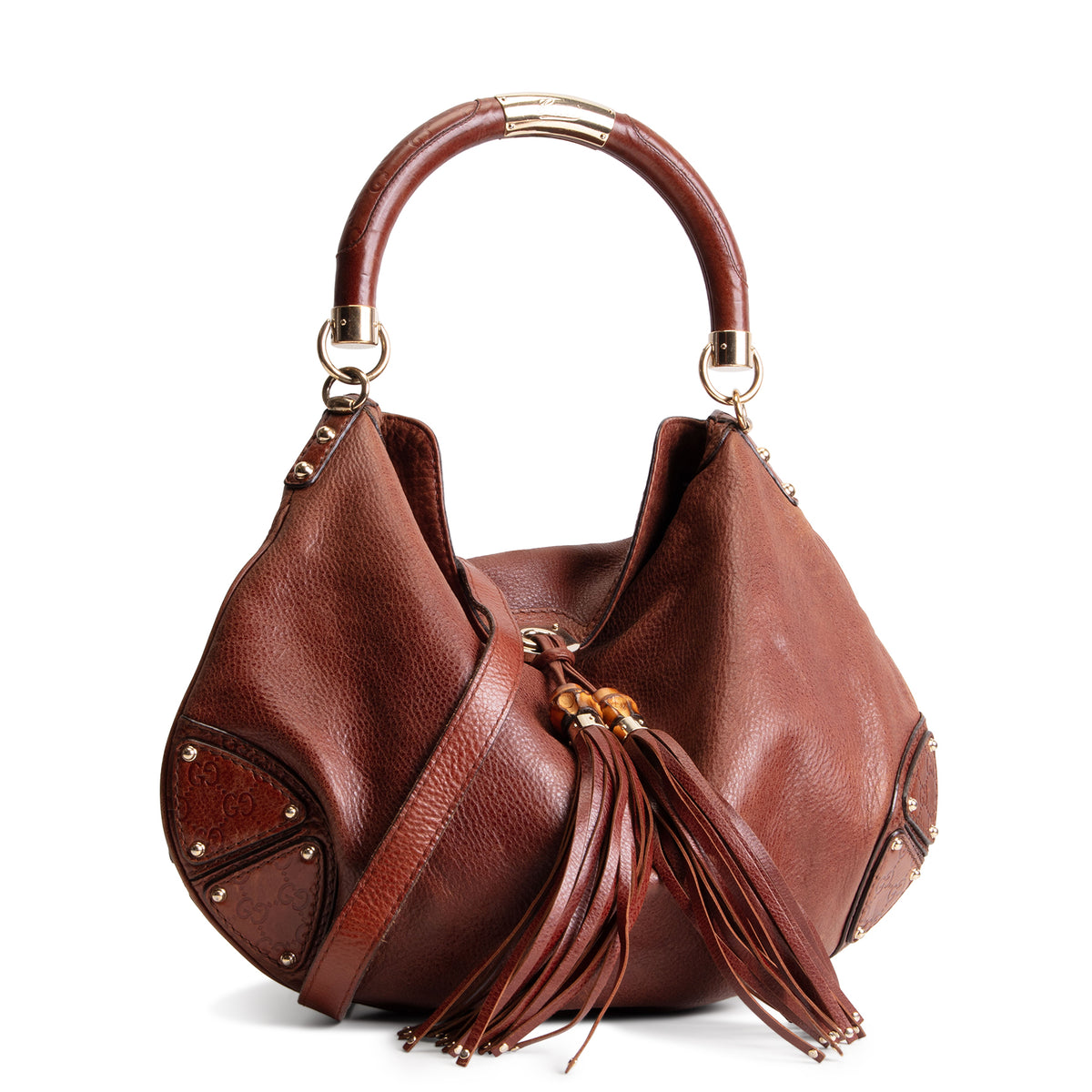GUCCI Leather Indy Hobo Large OUTLET FINAL SALE