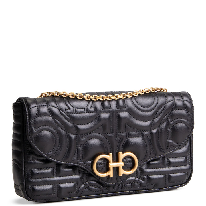 SALVATOR FERRAGAMO Quilted Gancini Crossbody