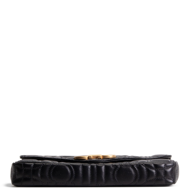 SALVATOR FERRAGAMO Quilted Gancini Crossbody