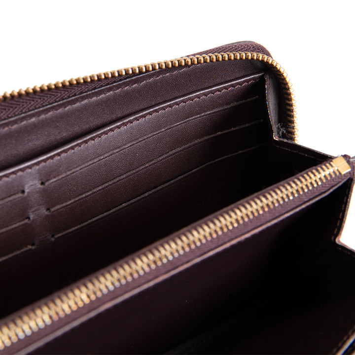 LOUIS VUITTON Vernis Monogram Zippy Wallet