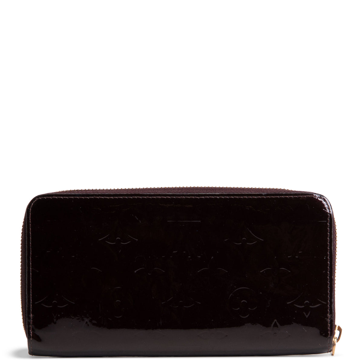 LOUIS VUITTON Vernis Monogram Zippy Wallet