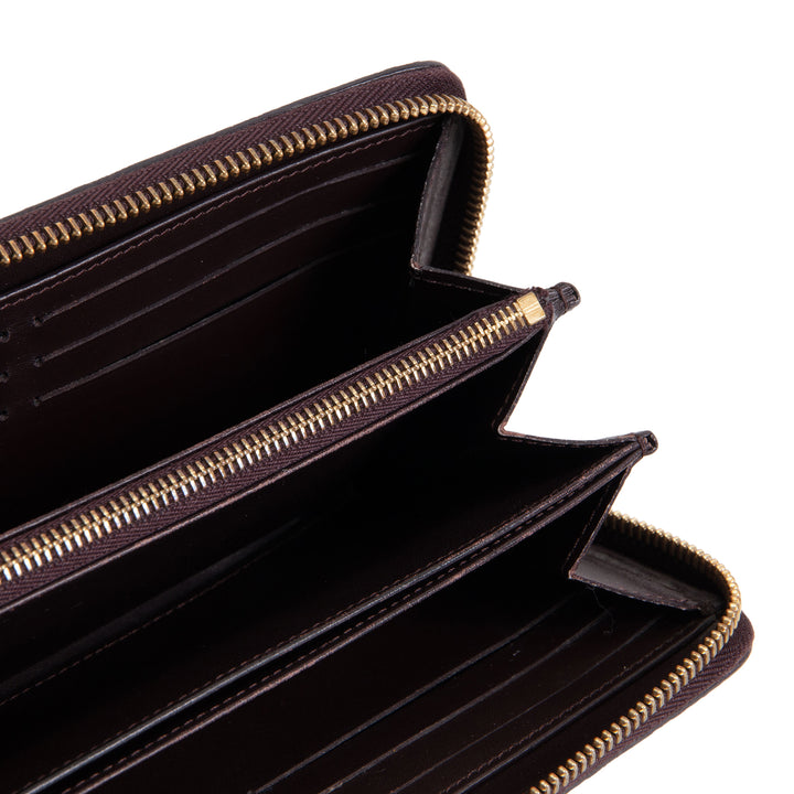 LOUIS VUITTON Vernis Monogram Zippy Wallet