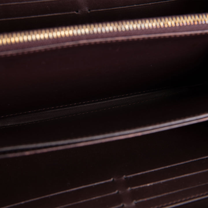 LOUIS VUITTON Vernis Monogram Zippy Wallet