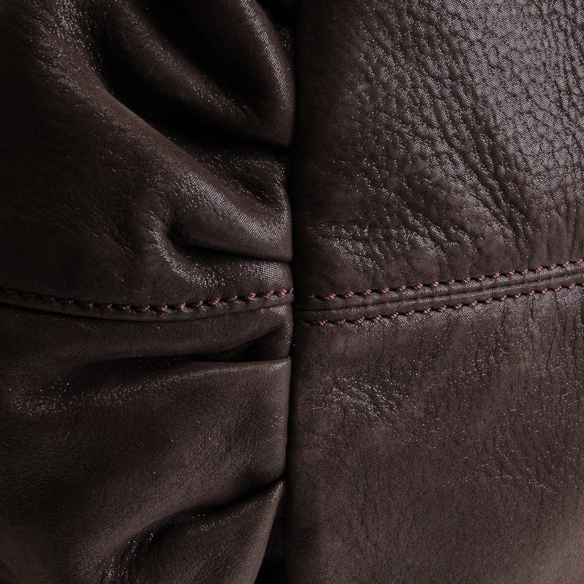 FENDI Leather Top Handle Bag - Grey OUTLET FINAL SALE