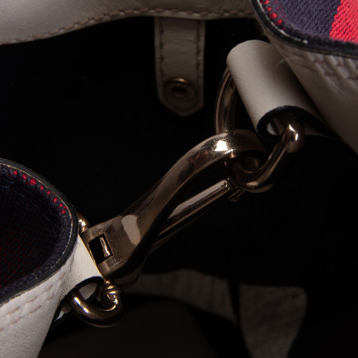 BURBERRY Ashby Mega Check Canvas Bucket