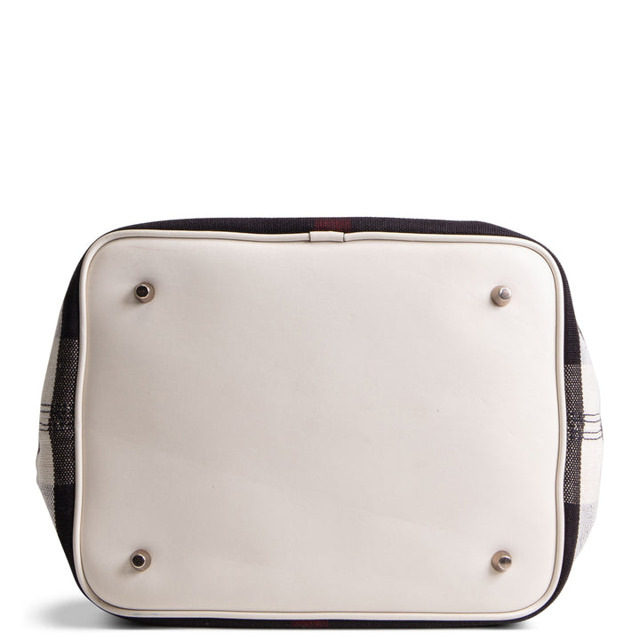 BURBERRY Ashby Mega Check Canvas Bucket