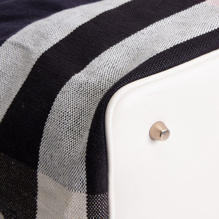 BURBERRY Ashby Mega Check Canvas Bucket